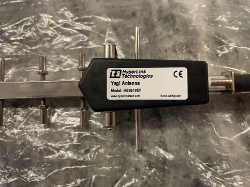 Antenne Yagi L-Com HyperLink HG2412SY 2,4 GHz 12 dBi en acier inoxydable N-femelle - Photo 2/6