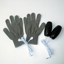 Electrotherapy Massage Conductive Grenades+Gloves For Tens/Ems Massager Device