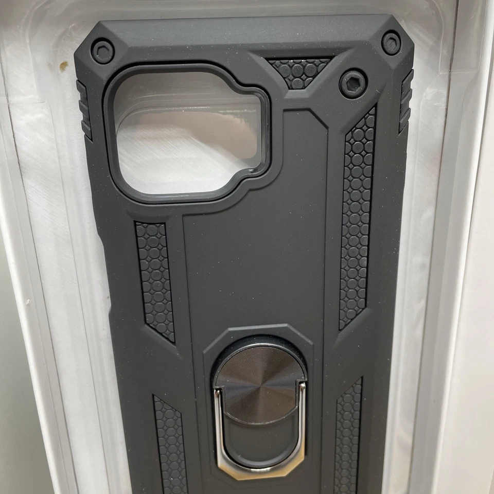 Funda Carcasa Teléfono Motorola Moto One 5G Edge Anillo Serie Duo Soporte Magnético Mt Foto 4 de 4