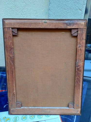 ANTONIO MAYER 1862-1921 QUADRO OLIO SU TELA RITRATTO UOMO TRENTINO PRIMI 900 - Picture 10 of 10