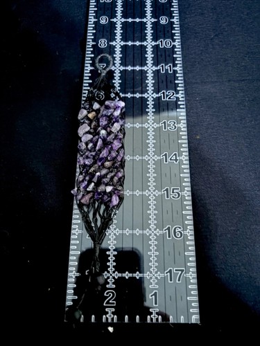 Handgefertigtes lila Armband - Bild 2 von 2