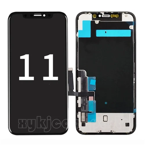 For iPhone 11 6.1" LCD Screen Display Digitizer Replacements Assembly+Back Plate