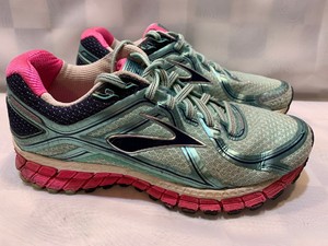 brooks adrenaline pink blue yellow