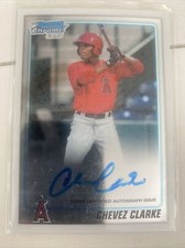 2010 Bowman Chrome Draft Prospect Autographs Baseball  #BDPP72 Chevez Clarke 610