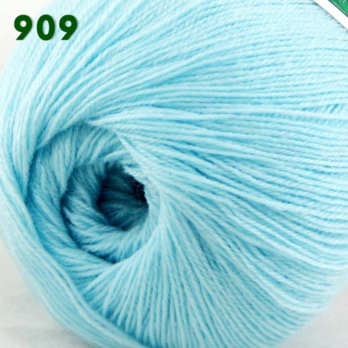 Sale 3 Ballsx50gr LACE Rugs Acrylic Wool Cashmere Hand Crochet Knitting Yarn 909 - Picture 9 of 10