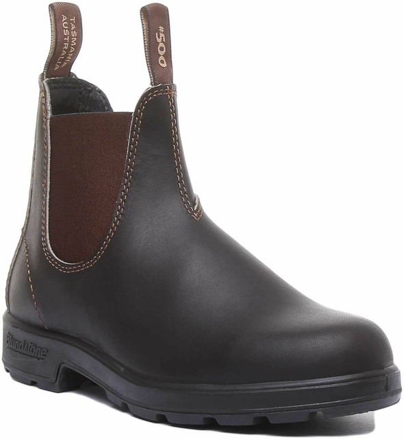 blundstone 500 original stout brown