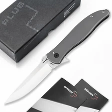 Boker Plus The Escort Pocket Knife 3.50" Blade Nitro-V Frame Lock - 01BO638