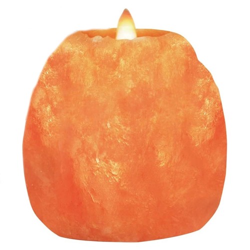 Himalayan Salt Tea Light Candle Holder 4" NIB - 第 2/2 張圖片