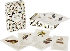 Wildvögel Quartett-Spiel mit QR-Codes, Kartenspiel Spielkarten Vogel-Lexikon