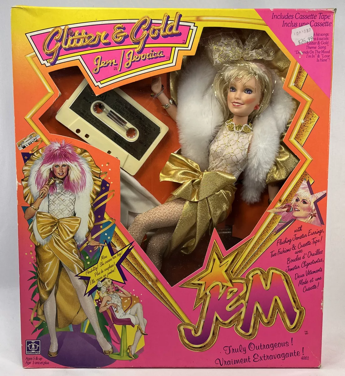 Glitter and best sale gold jem doll