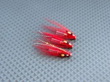 Salmon Flies - 3x Red Devils