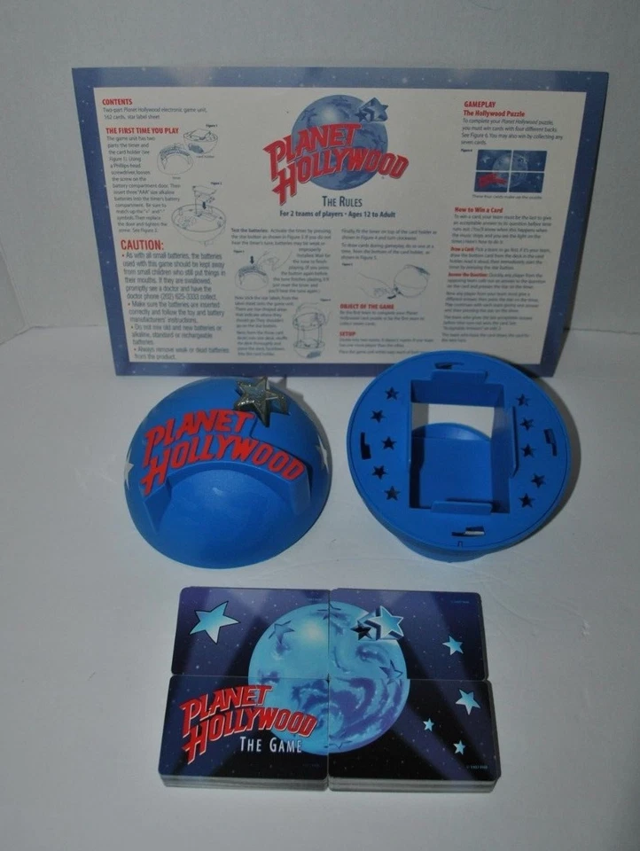 Milton Bradley Planet Hollywood The Game Trivia Game 1997 032244047411 - Image 3 of 4
