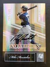 2007 Donruss Elite Extra Edition Mike Moustakas Turn of the Century Auto 285/345