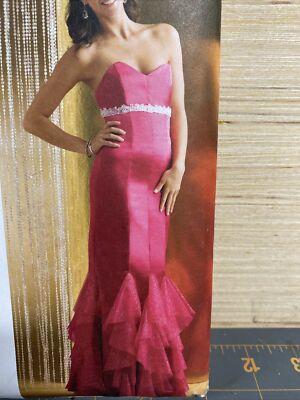 sachin and babi light blue dress Princess A Line Off the Shoulder Light Pink Long Prom Dress with Ruffl