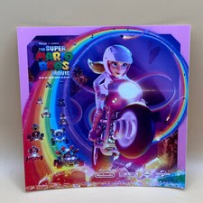 Princess Peach The Super Mario Bros. Movie Sticker Seal Only In Theaters Japan