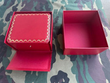 CARTIER Boîte Écrin pour Montre Vide 13 cm x 14,5 cm x h 8,7 cm  & sa Sur-boîte 