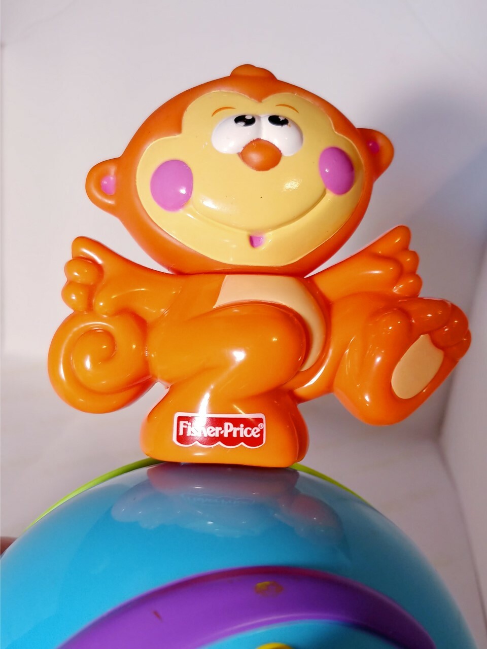 fisher price crawl along monkey