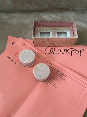 Colourpop AMOUREUX  Glitterally Obsessed  MINI Glitter Gel Set GAZE / IN YOUR EY