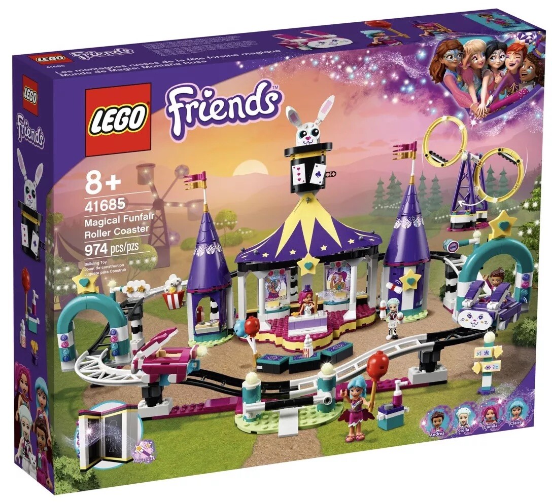 LEGO Friends 41685 Montagne Russe del Luna Park Magico - Offerta Shop