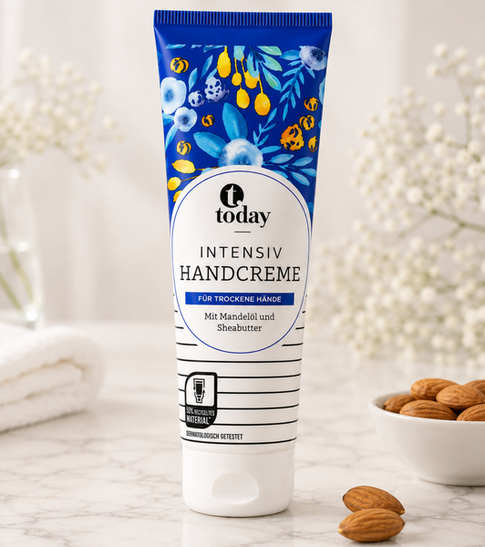 125Ml today Intensiv Handcreme MandelöL Sheabutter Panthenol Trockene HäNde-image