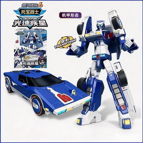 Golden Edition Tobot V Galaxy Detective Car Transform Robot Tachyon NO BOX
