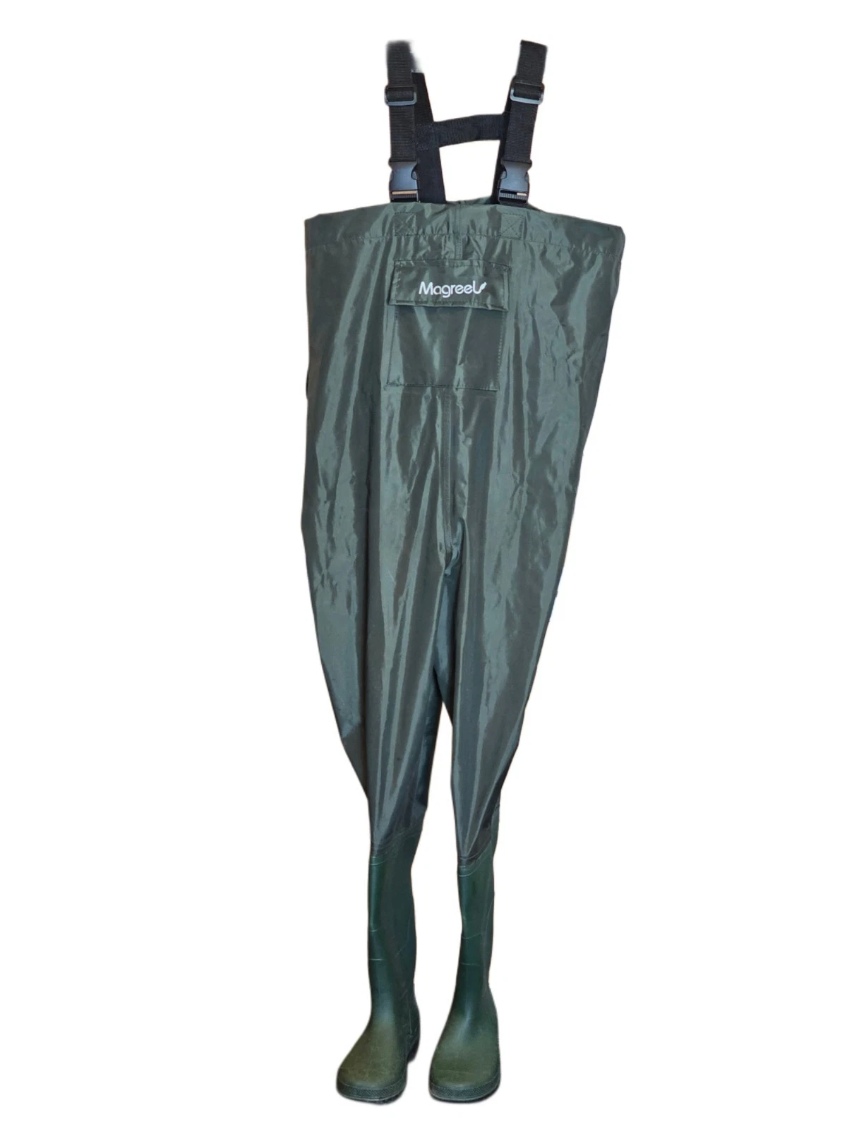 Chest Wader for Men Women Fishing Hunting Nylon Bootfoot Waterproof with Boots