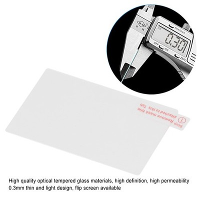 Camera Tempered Glass Screen Protector 0.3mm 2.5D Arc Edge 9H Hardness Scree SET
