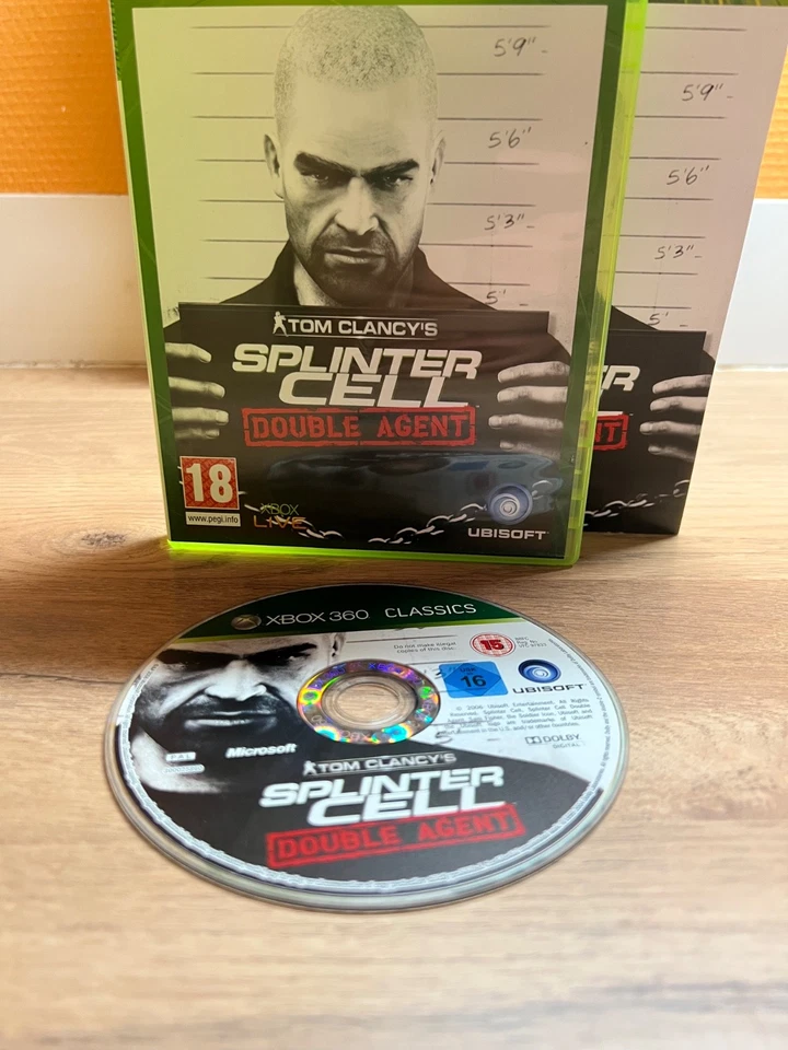 Tom Clancy's Splinter Cell Double Agent - Xbox 360 - bon état - complet - pal, photo 2 sur 5