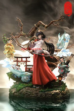 TY Studio Inuyasha Kikyo Statue Resin Figure Painted Model Collectible Boy Gift
