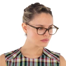 Garrett Leight TIA JANE Demo Cat Eye Ladies Eyeglasses 1122 OLIO 47