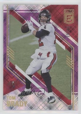 2021 Panini Donruss Elite Purple /99 Tom Brady #7 0l8