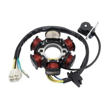 6-Coil Magneto Stator Ignition Generator for GY6 50cc-125cc Motorcycles