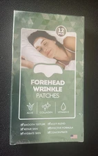 Forehead Wrinkle Patches 12pcs Smooth Fine Lines & Wrinkles, Anti-Wrinkle NEW