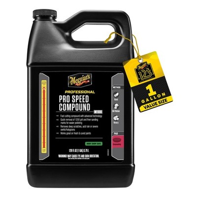 Meguiar's M11032 Mirror Glaze Ultra Pro Speed Compound, 1 Gallon, Factory 