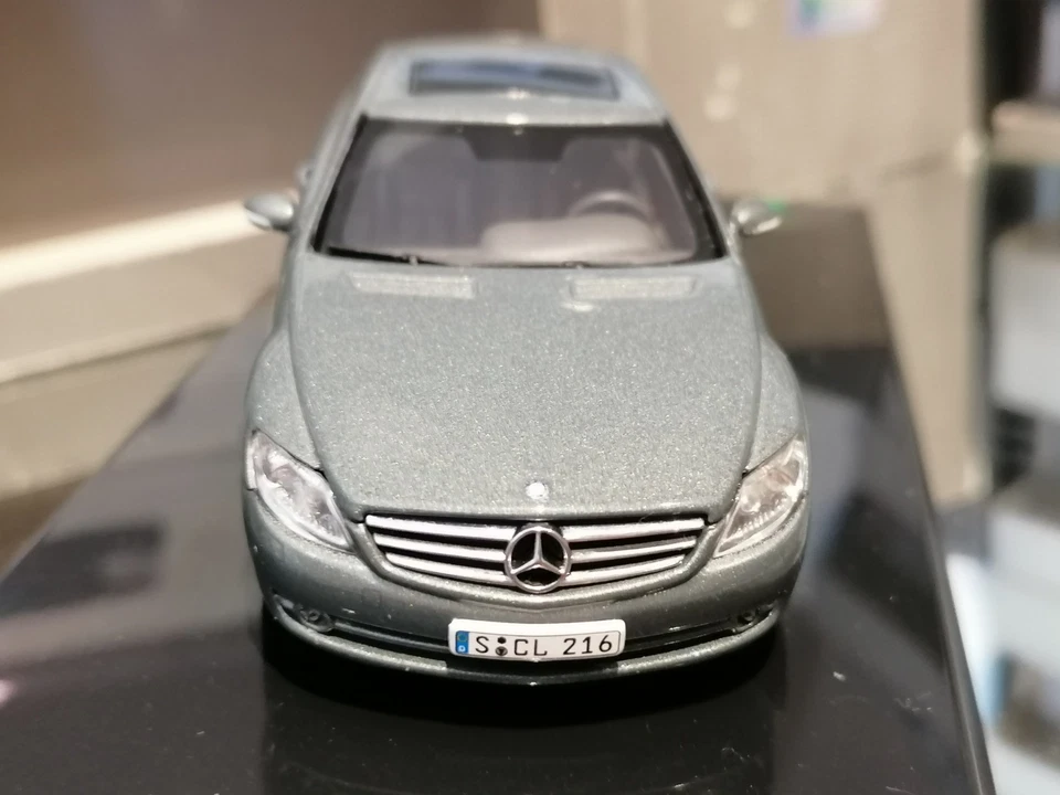 Autoart 1/43 Mercedes CL Klasse MINT with display case - Immagine 3 di 4