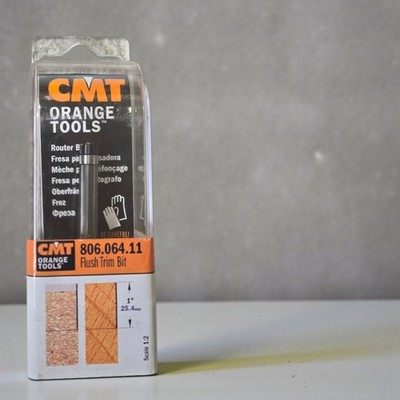 CMT Orange Tools 806.064.11 Flush Trim Router Bit 1'' Cutting Length   New