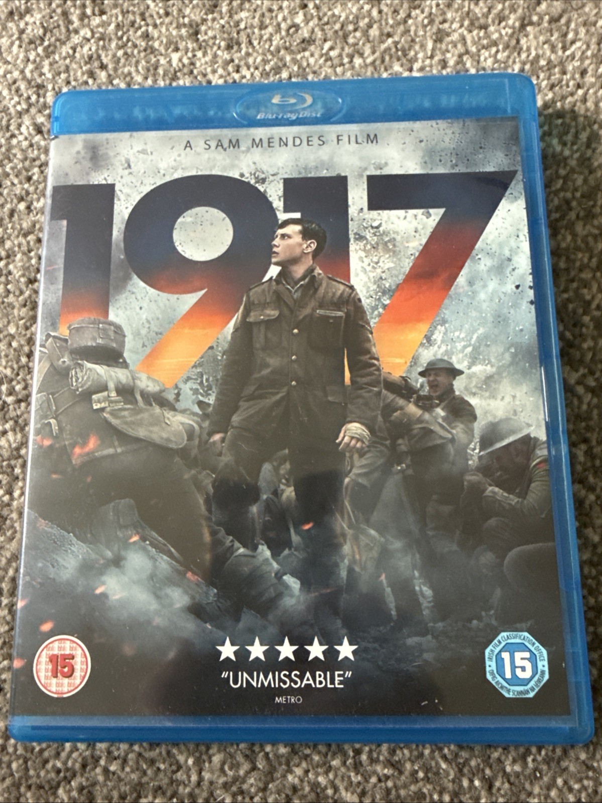 1917 (Blu-ray) [2019] [Region Free] - Sam Mendes