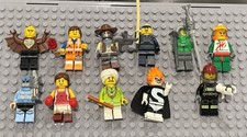  Lego Mixed Minifigures Lot. 11 Total Clean P...
