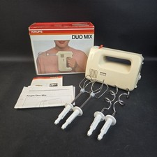 KRUPS DUO MIX Typ 728 Handrührgerät Rührgerät  Handmixer + Quirle + Knethacken 