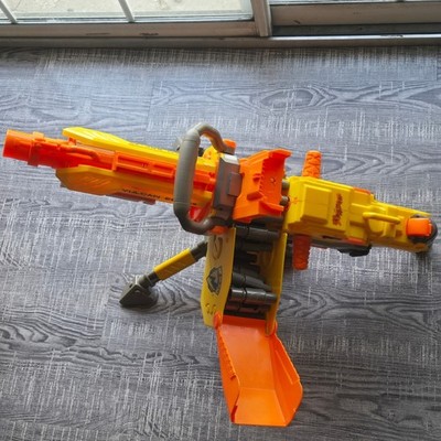 Nerf N-Strike Vulcan EBF-25 Blaster Yellow Tripod Ammo Box Belt
