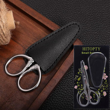 Small Precision Scissors, 3.5inch Stainless Steel Multi-Purpose Vintage Beaut...