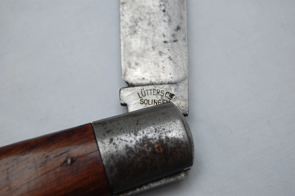 Lütters & Cie Loewenmesser Solingen Drei Nieten Messer Taschenmesser - Bild 3 von 4