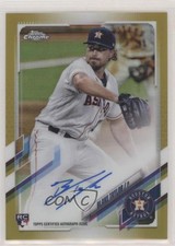 2021 Topps Chrome Rookie Auto Gold Refractor 47/50 Blake Taylor #RA-BT Auto 1p5