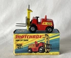 Vintage '72 Lesney England Matchbox FORK LIFT TRUCK Lansing Bagnall 15 SuperFast