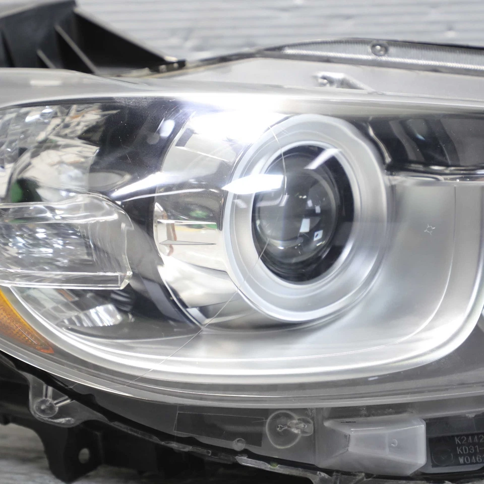 Conjunto de faros laterales derechos proyector halógeno Mazda CX-5 2013-2016 FABRICANTE DE EQUIPOS ORIGINALES Foto 4 de 4