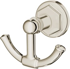 DXV D35155210.150 OAK HILL ROBE HOOK PLATINUM NICKEL