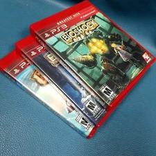 3 Sony Playstation PS3 Games Bioshock 1 2 + Infinite All Complete Clean