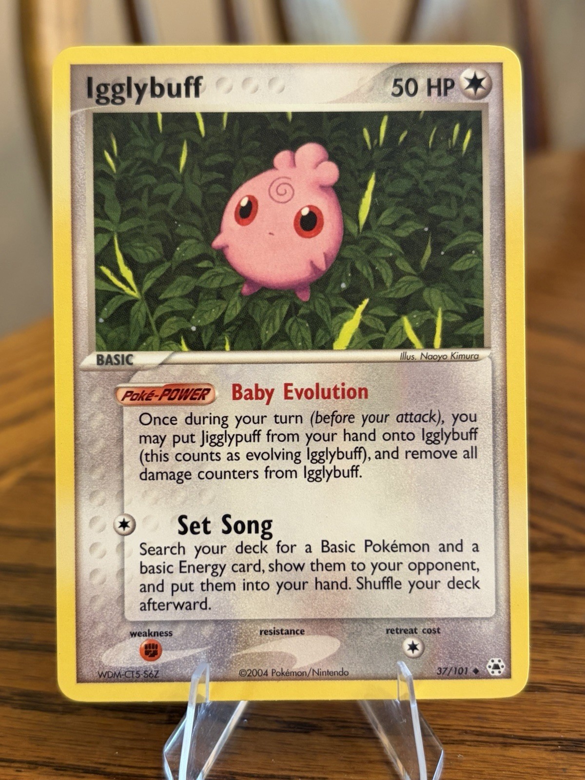 Pokemon TCG Card Hidden Legends Igglybuff 37/101 - NM