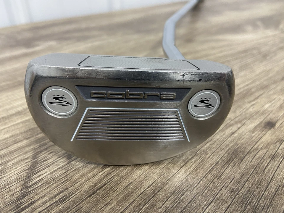 Cobra Mid-Mallet Milled Face Putter 28" Womens RH & Head Cover - Image 2 of 4