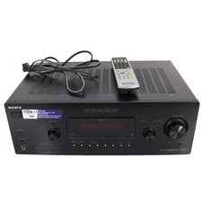 Sony Str-dg600 7.1 Surround Sound Receiver Bundle W Remote Tested Working Sony Str-dg600 7.1 Surround Sound Receiver Bundle W Remote Tested Working